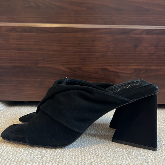 Matisse Women's Dawson Suede Leather Sandal Mule Block Heel size 8.5 NWOB - Picture 5 of 10